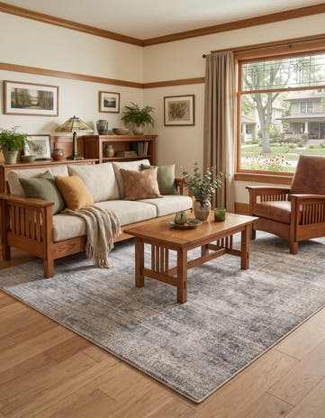 5' 3 x 8' Finsbury Camellia Rug