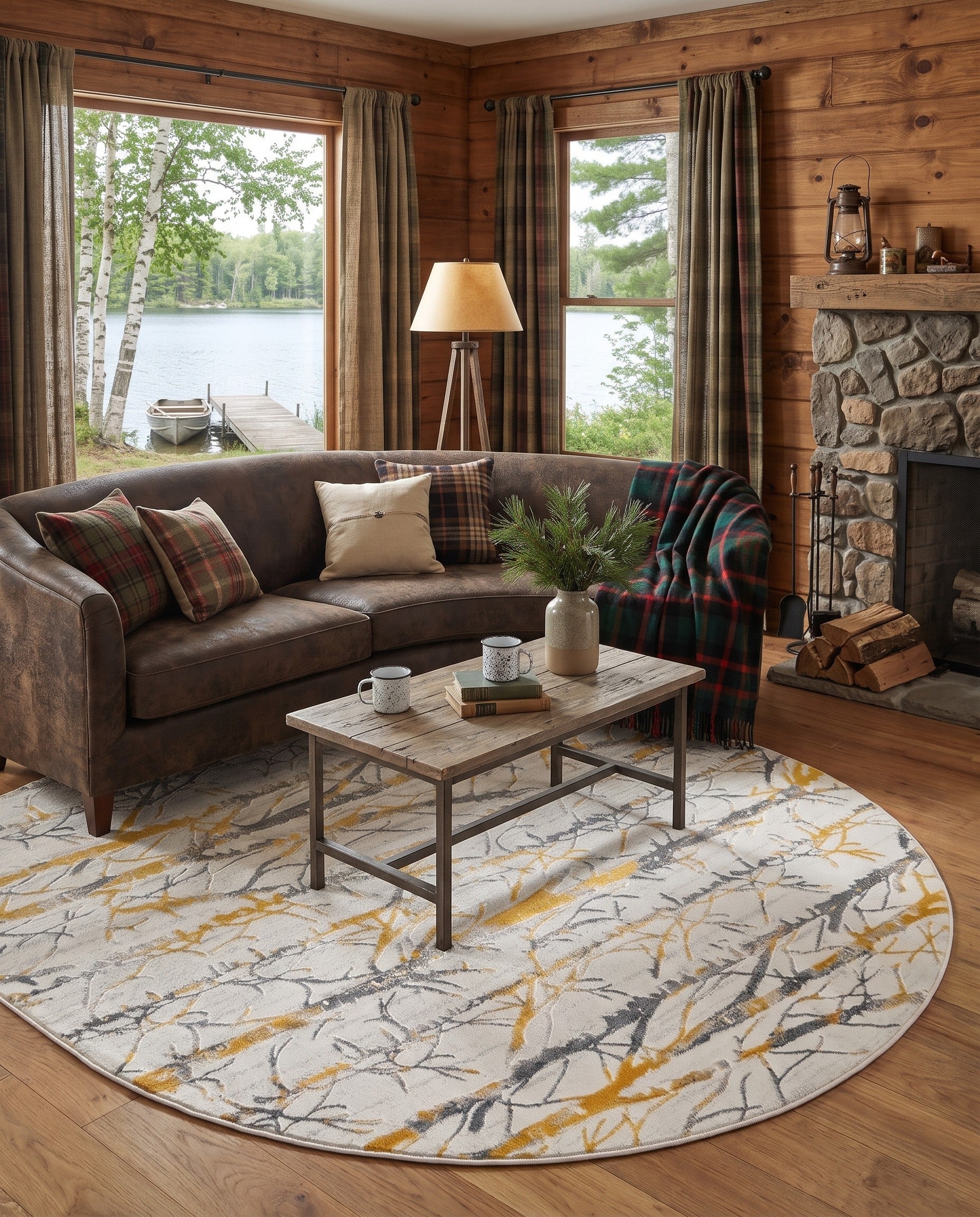 5' 3 x 8' Finsbury Oval Rug