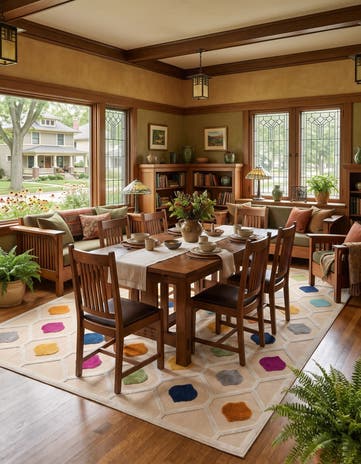 Beige Easy-Clean Aruba Indoor / Outdoor Rug