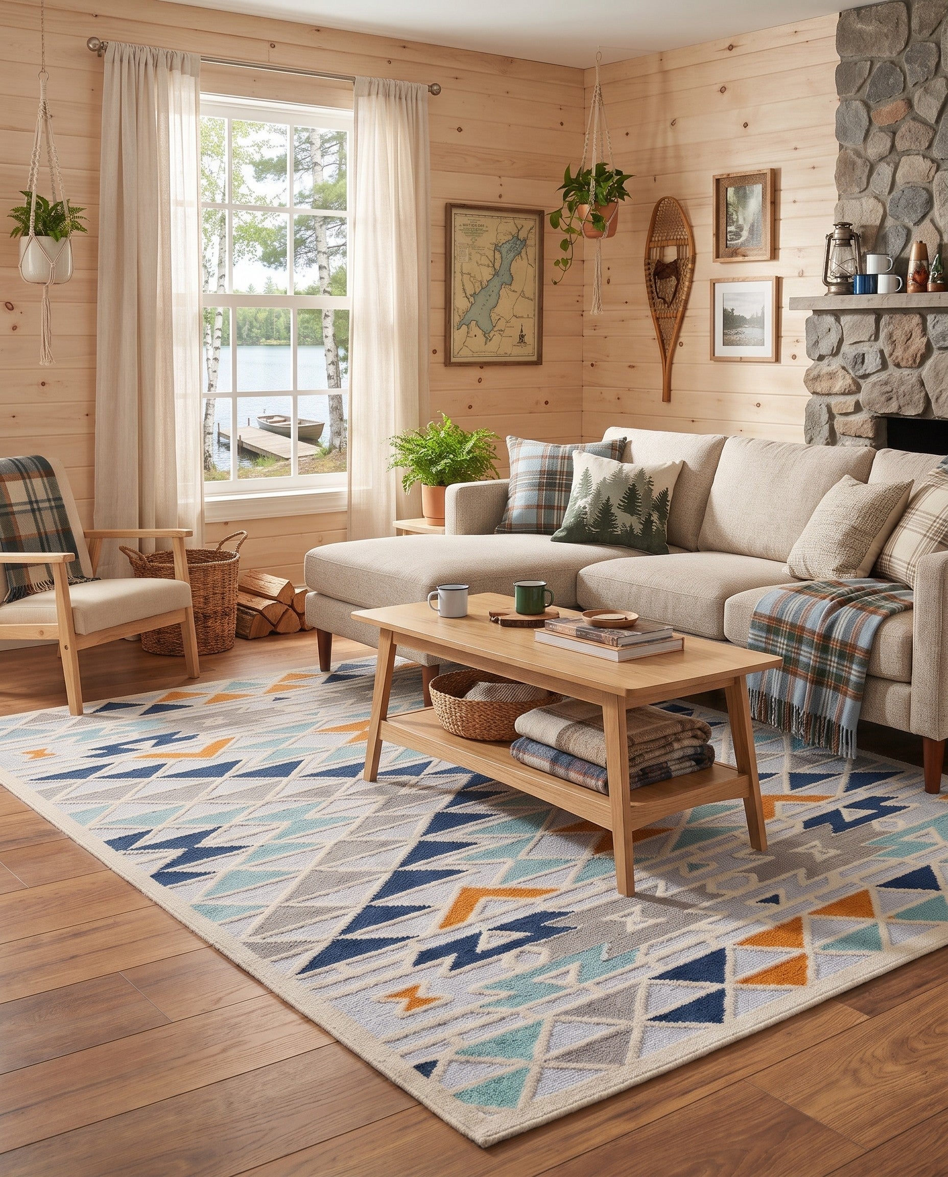 Gray Easy-Clean Aruba Indoor / Outdoor Rug