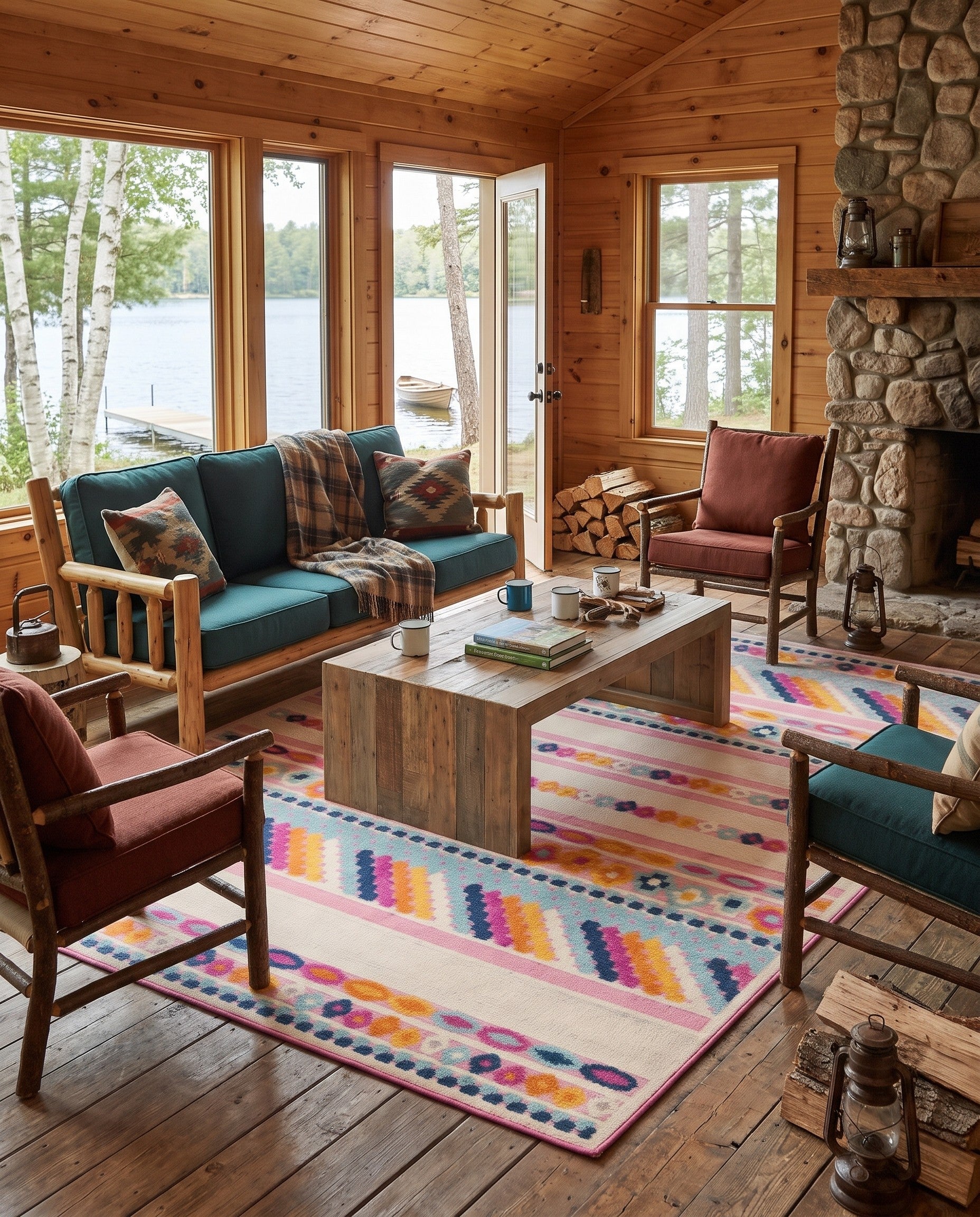 7' x 10' Easy-Clean Aruba Indoor / Outdoor Rug