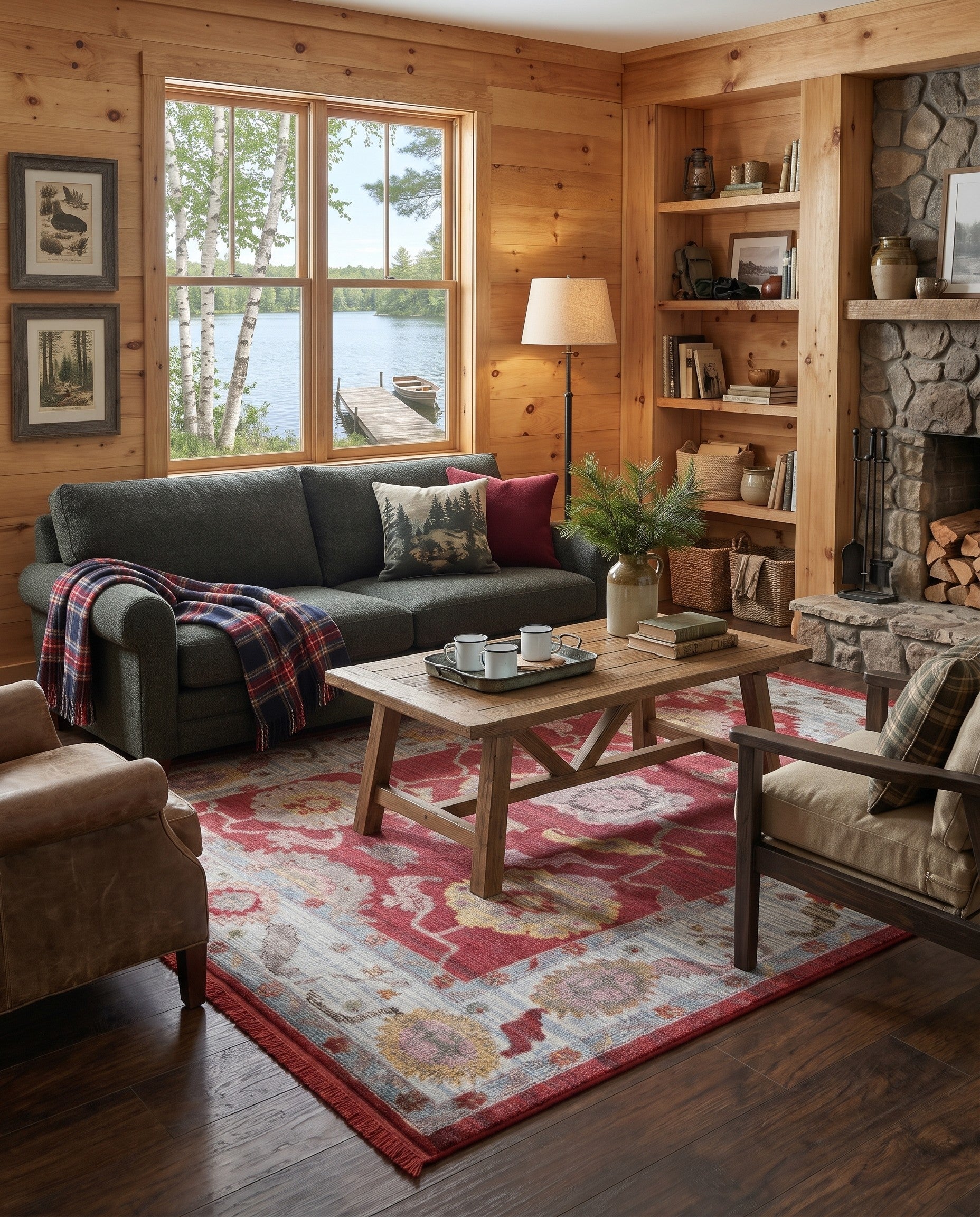 Red Paragon Rug