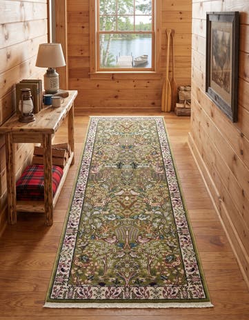 2' 7 x 9' Nain Design Runner Rug
