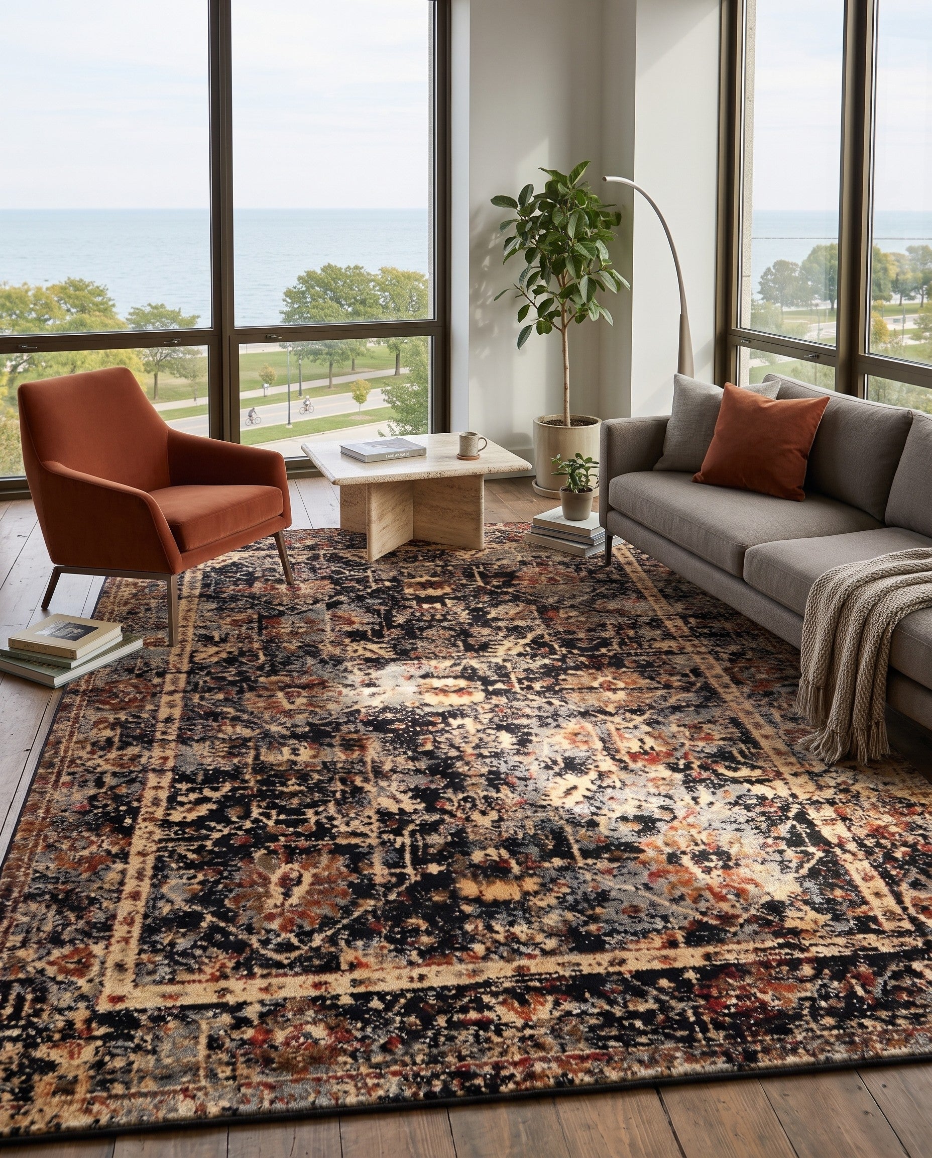 4' x 6' Saturn Rug