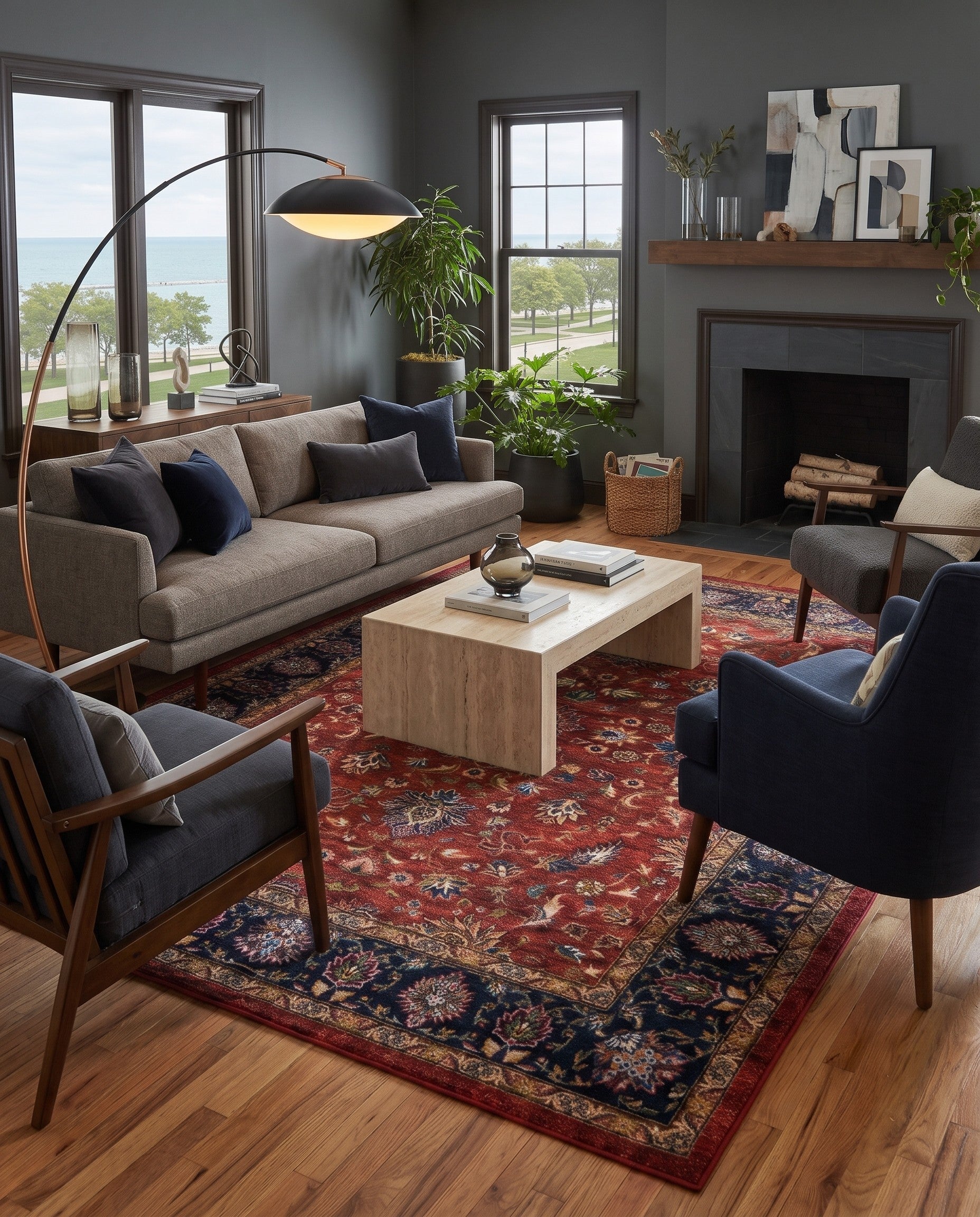Classic Red Medina Rug
