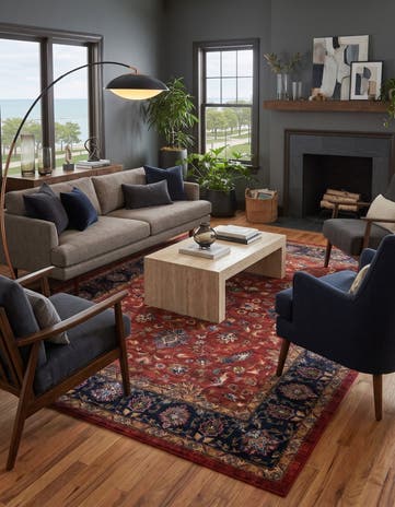 Classic Red Medina Rug