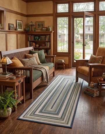 2' x 7' 10 Easy-Clean Baja Indoor / Outdoor Runner Rug