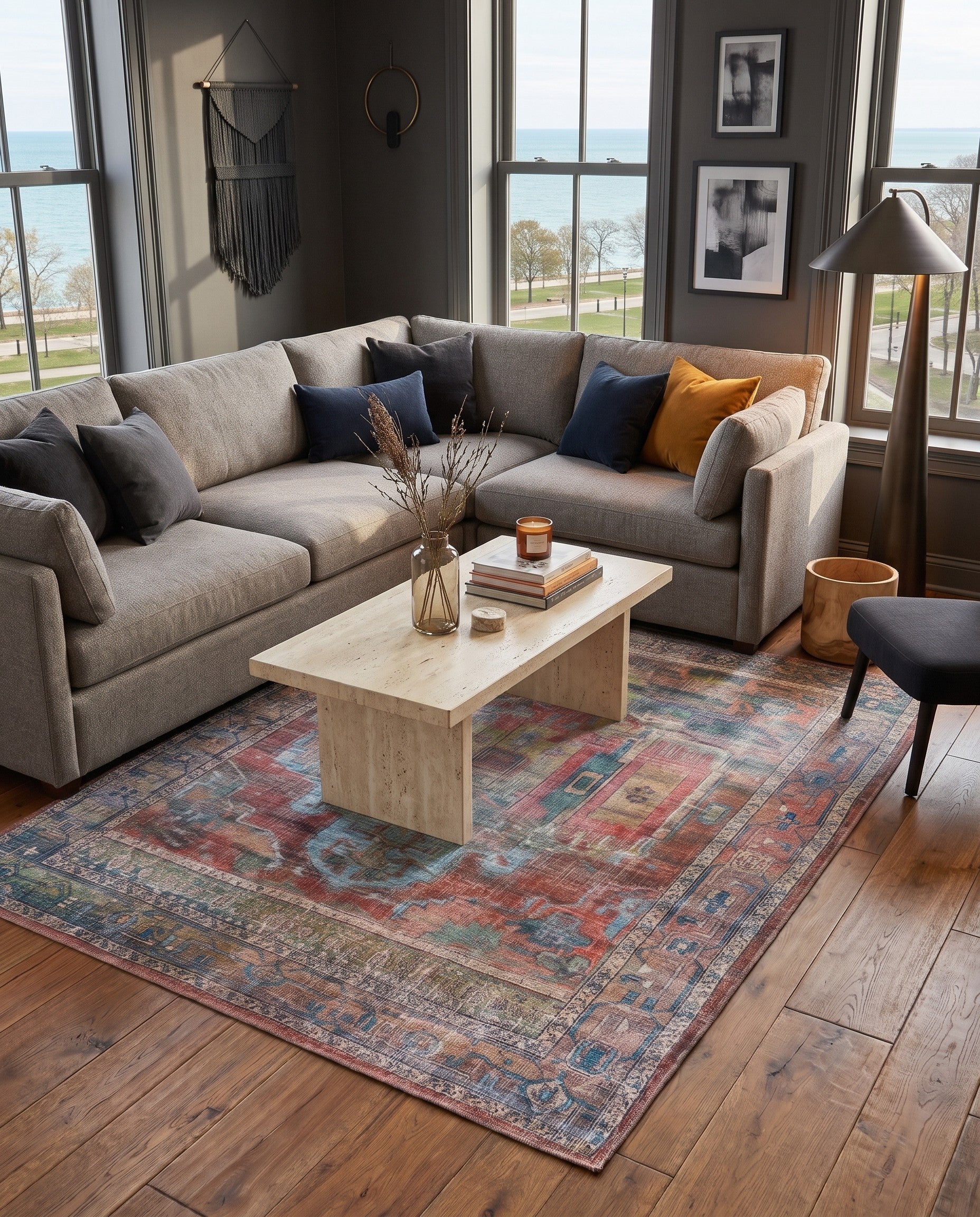 Washable Maahru Rug