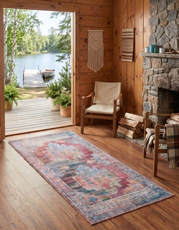 Washable Maahru Runner Rug