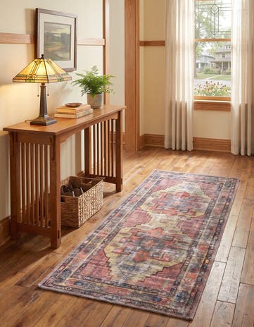 2' x 4' Washable Maahru Runner Rug