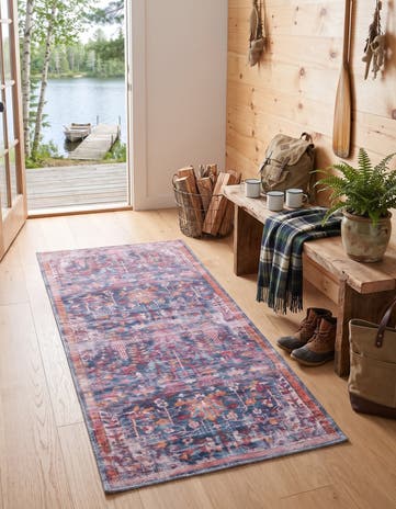 2' x 4' Washable Maahru Runner Rug