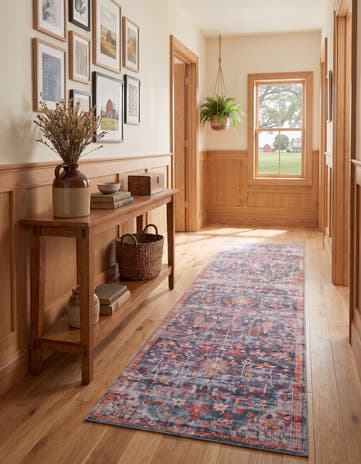 2' x 10' Washable Maahru Runner Rug