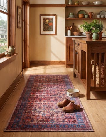 2' x 4' Washable Maahru Runner Rug