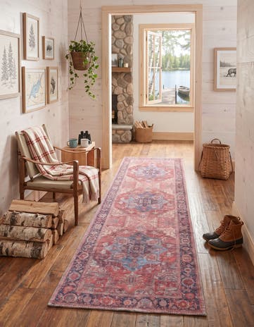 2' x 8' Washable Maahru Runner Rug