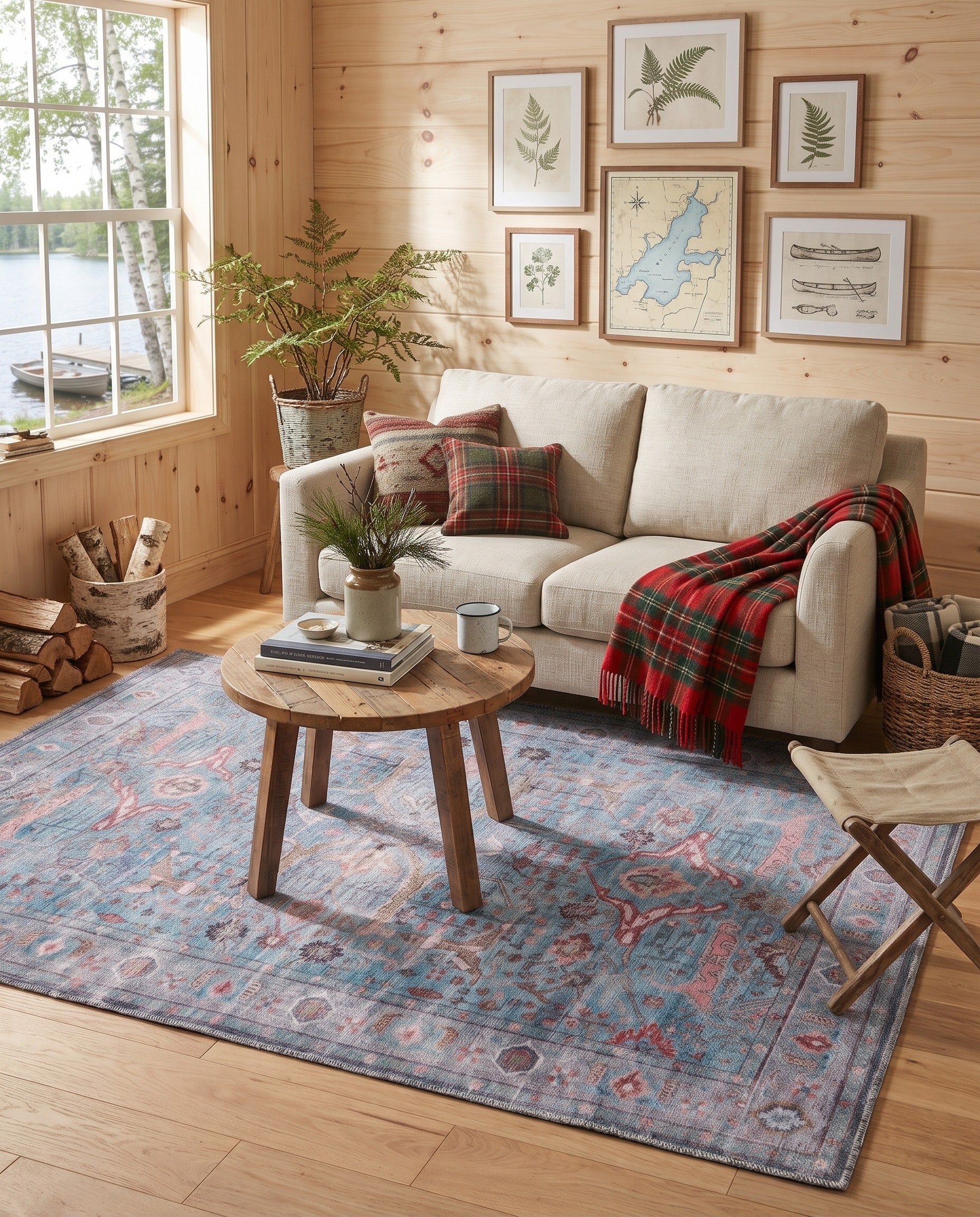 4' x 6' Washable Maahru Rug