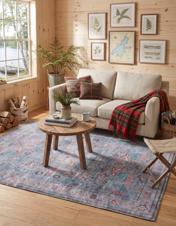 4' x 6' Washable Maahru Rug