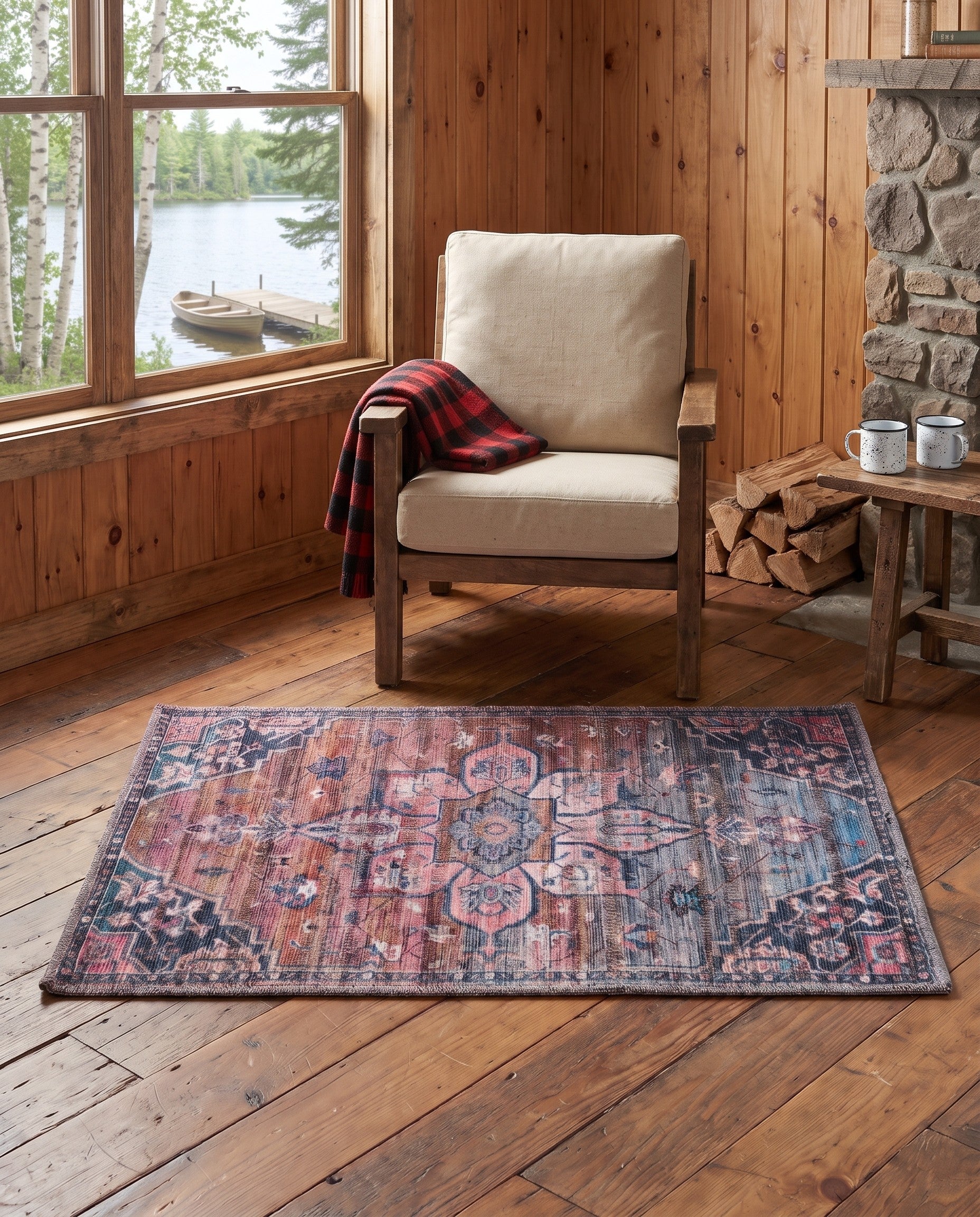 Washable Nostalgia Rug