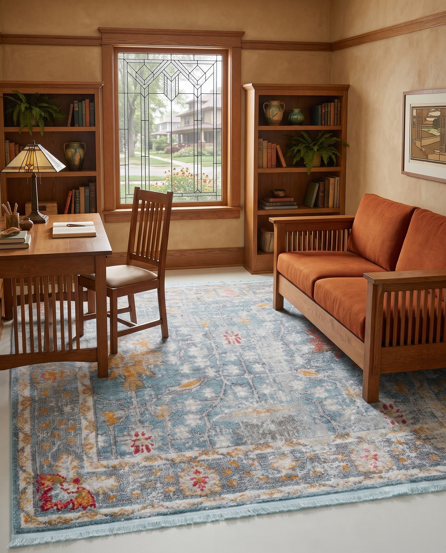 Blue Paragon Rug