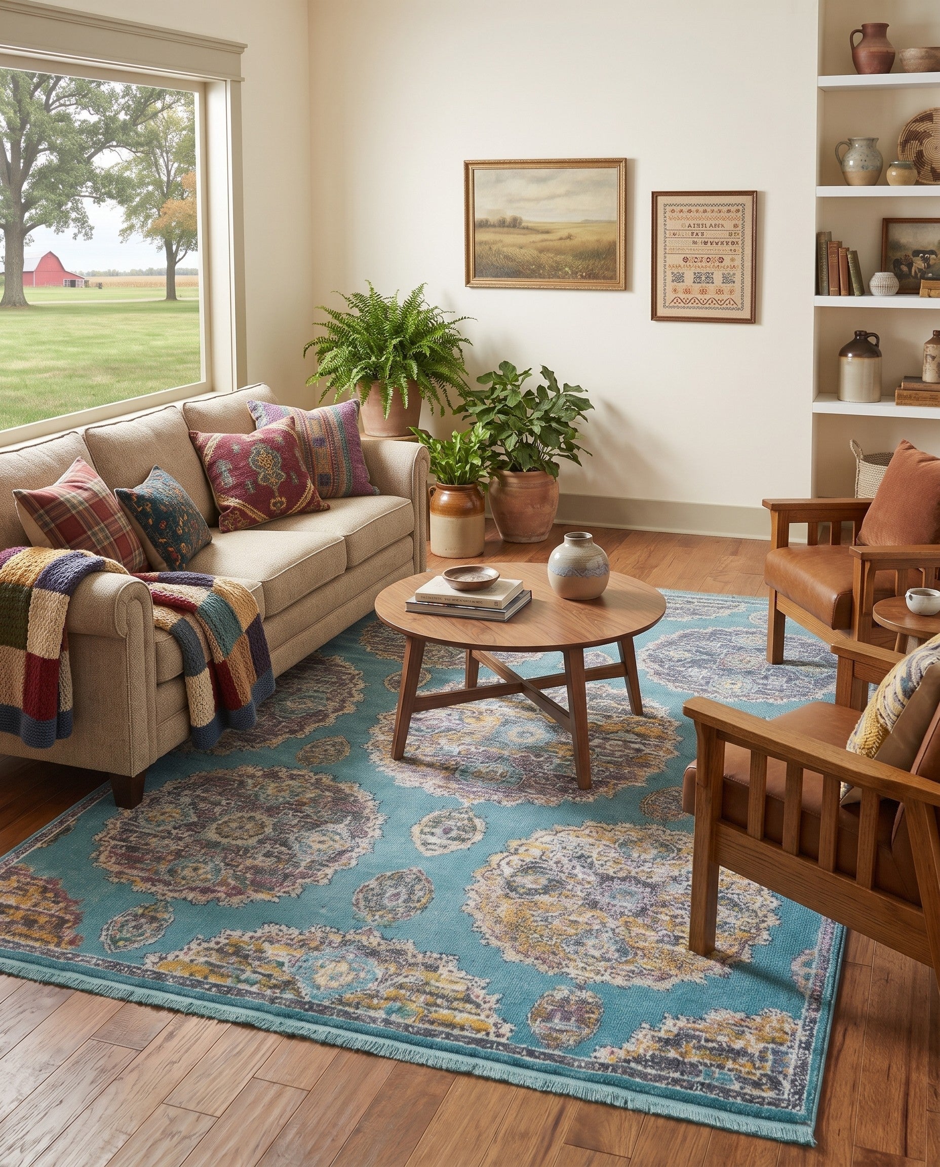 Blue Paragon Rug