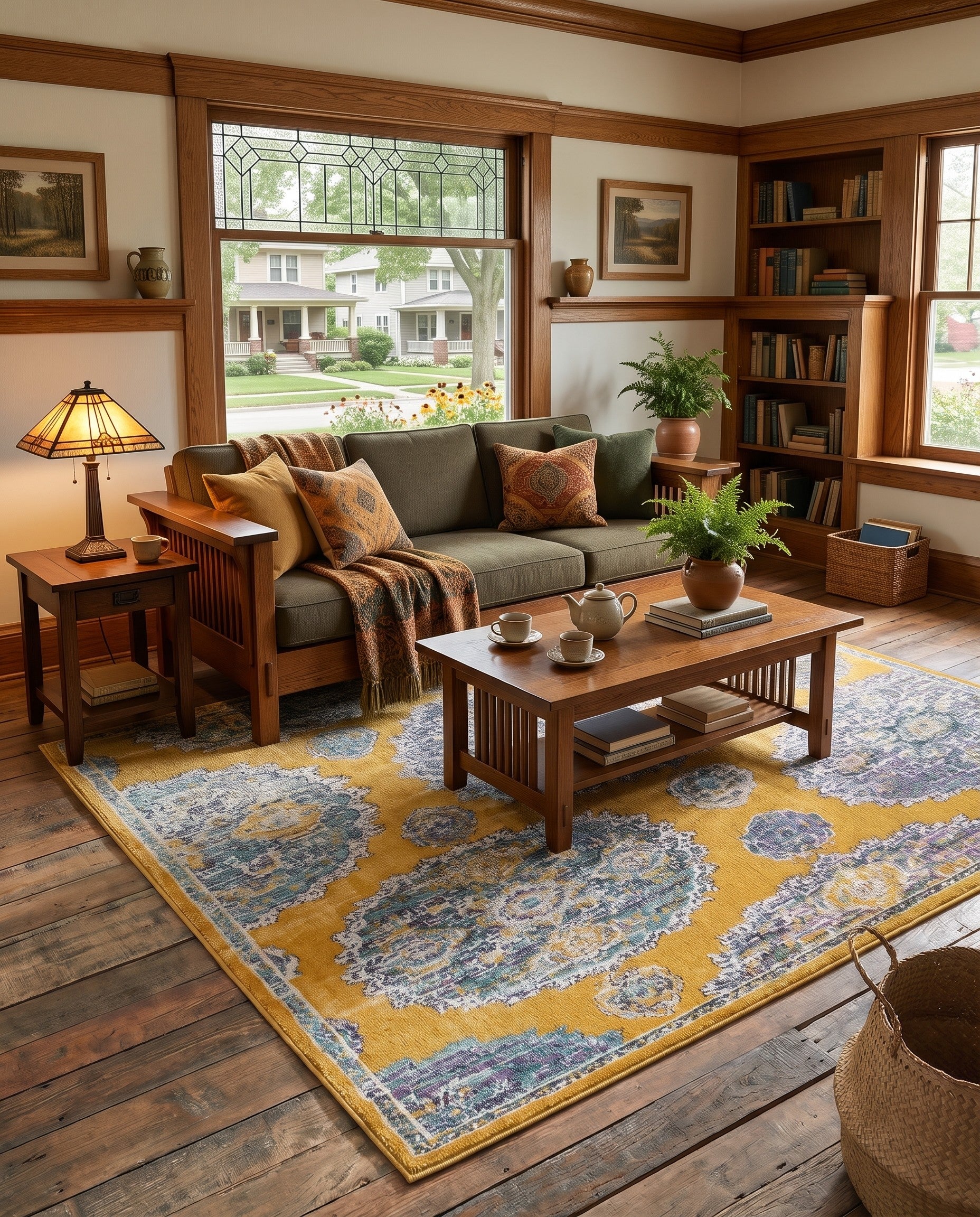 Yellow Paragon Rug