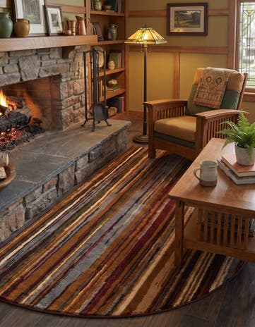 3' x 6' Cafe Hearth Rug