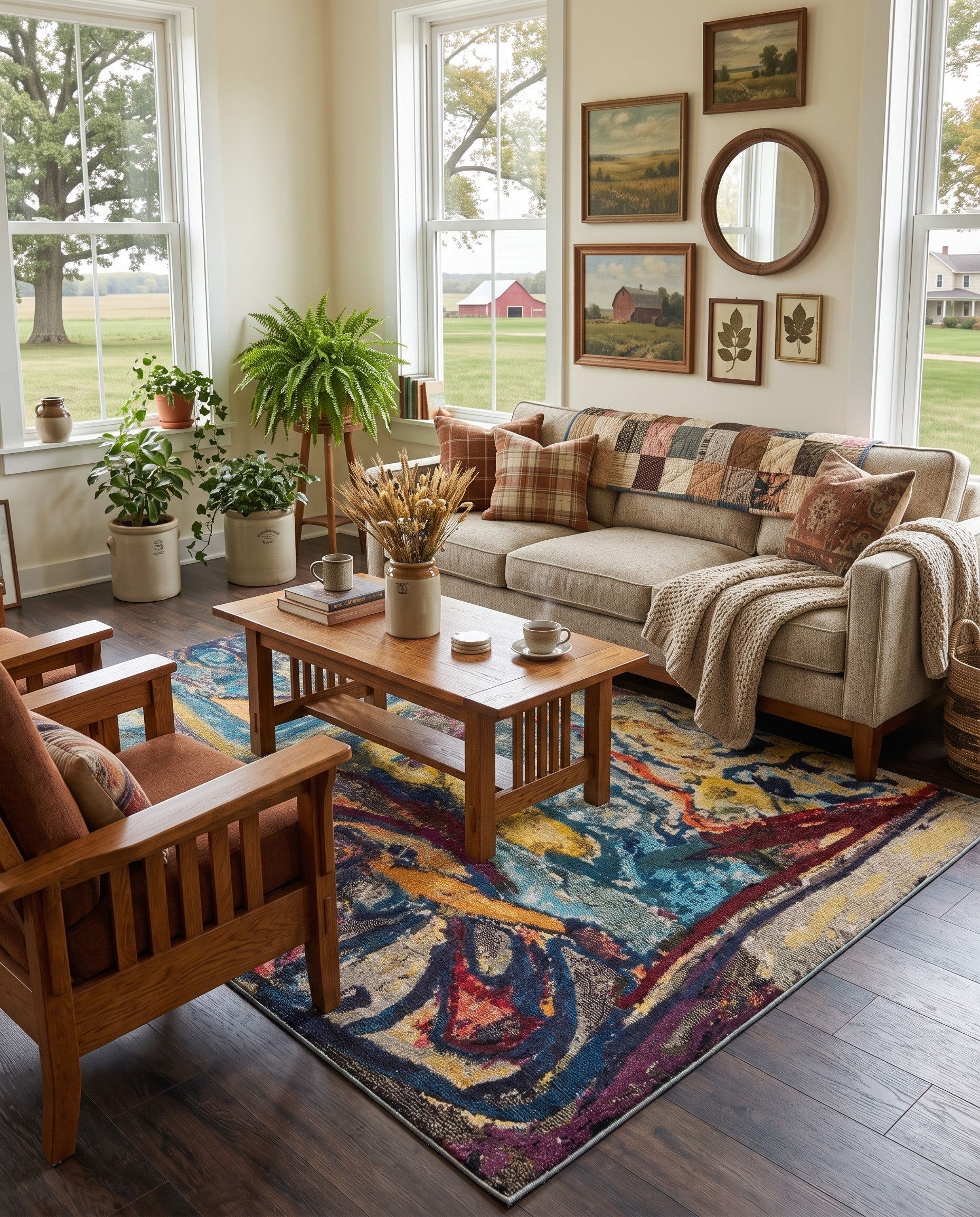Washable Haerfest Rug