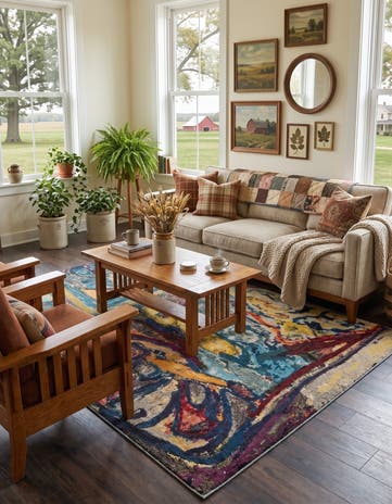 Washable Haerfest Rug