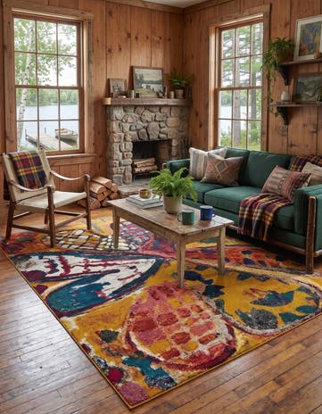 7' 10 x 10' Washable Haerfest Rug