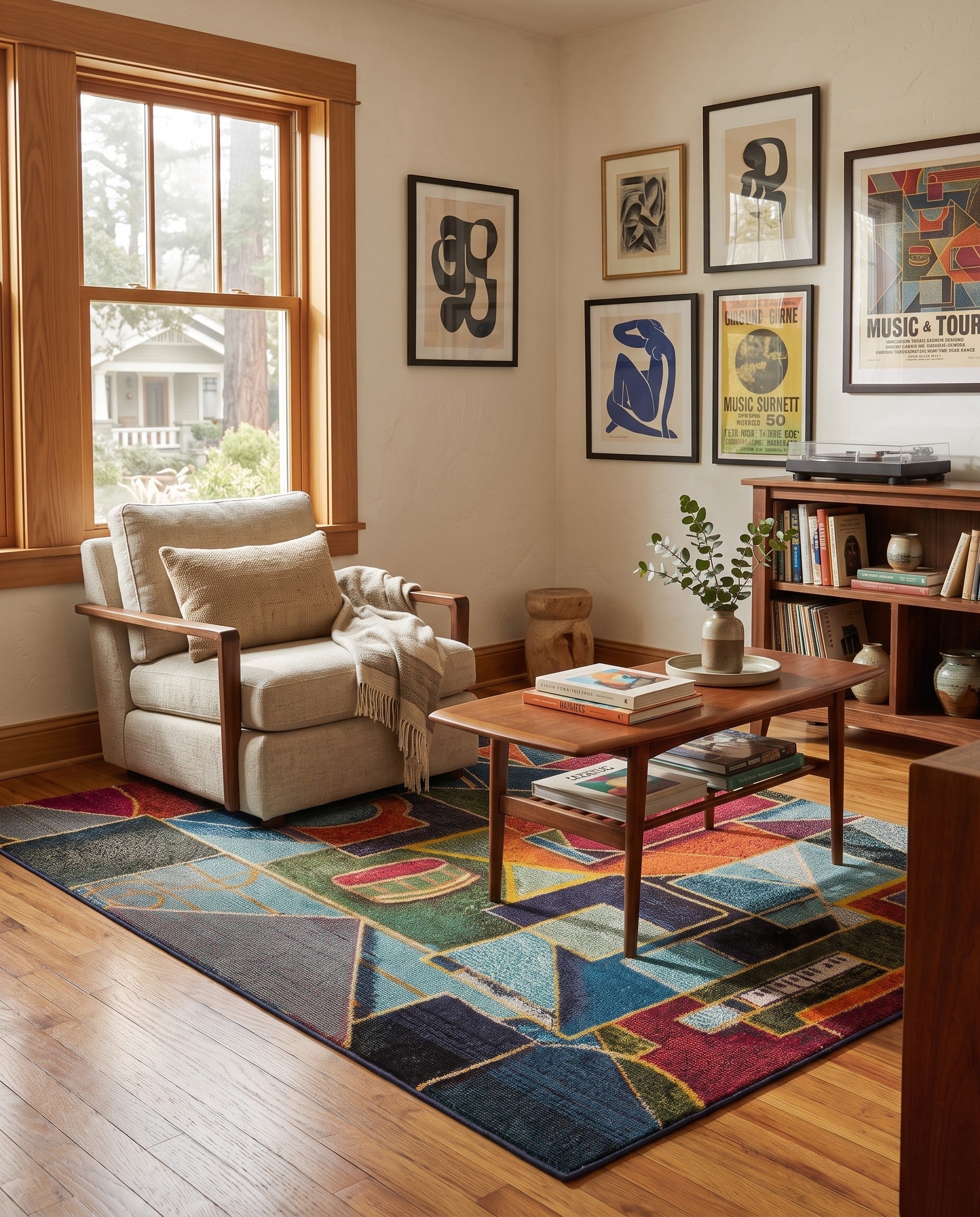 5' 3 x 8' Washable Haerfest Rug