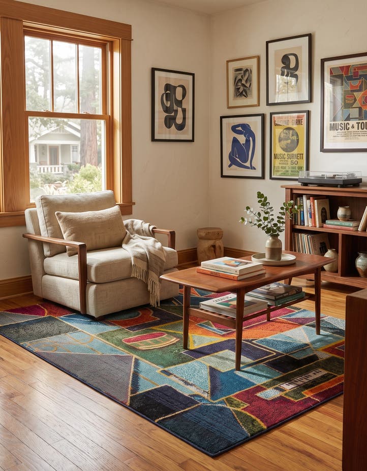 5' 3 x 8' Washable Haerfest Rug