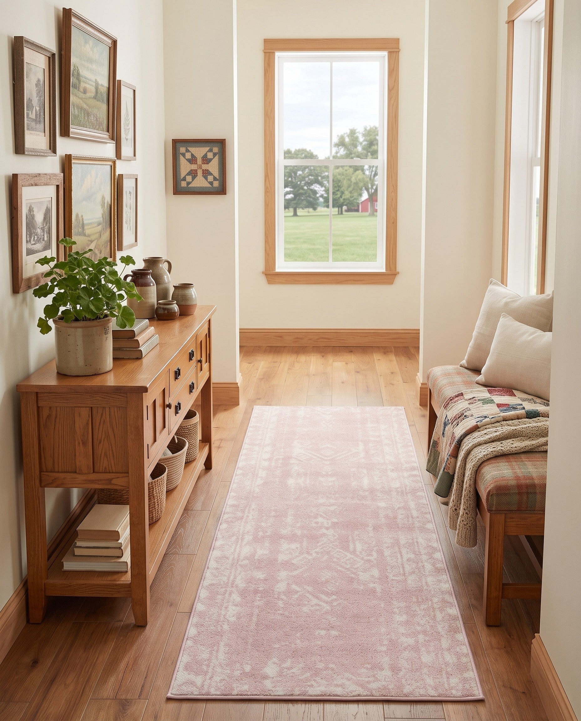 Pink Lennon Runner Rug