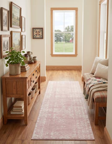 Pink Lennon Runner Rug