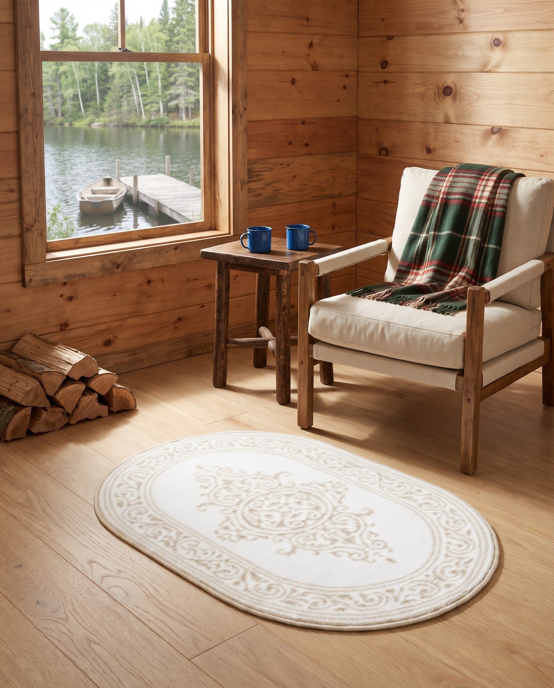 2' x 3' Hermitage Oval Rug