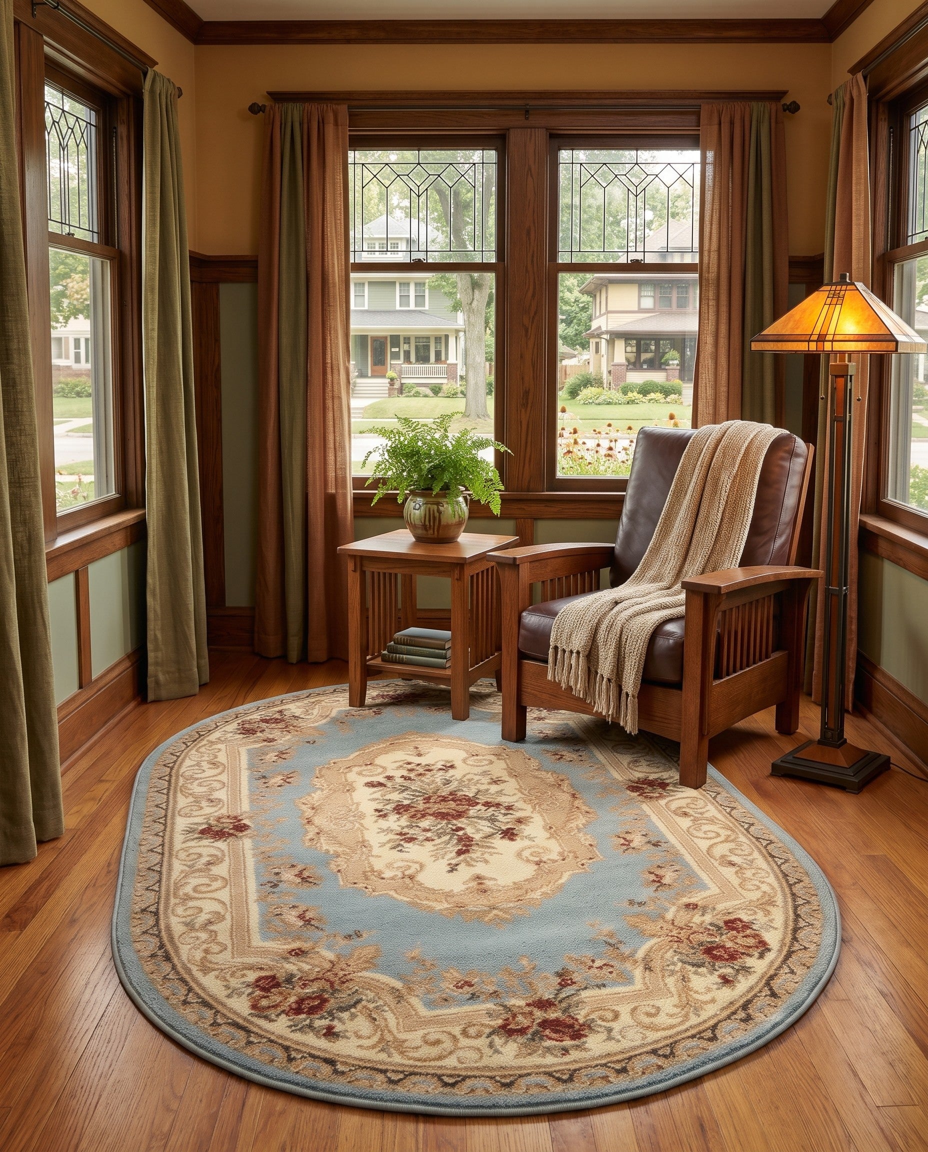 4' x 6' Chateau Oval Rug