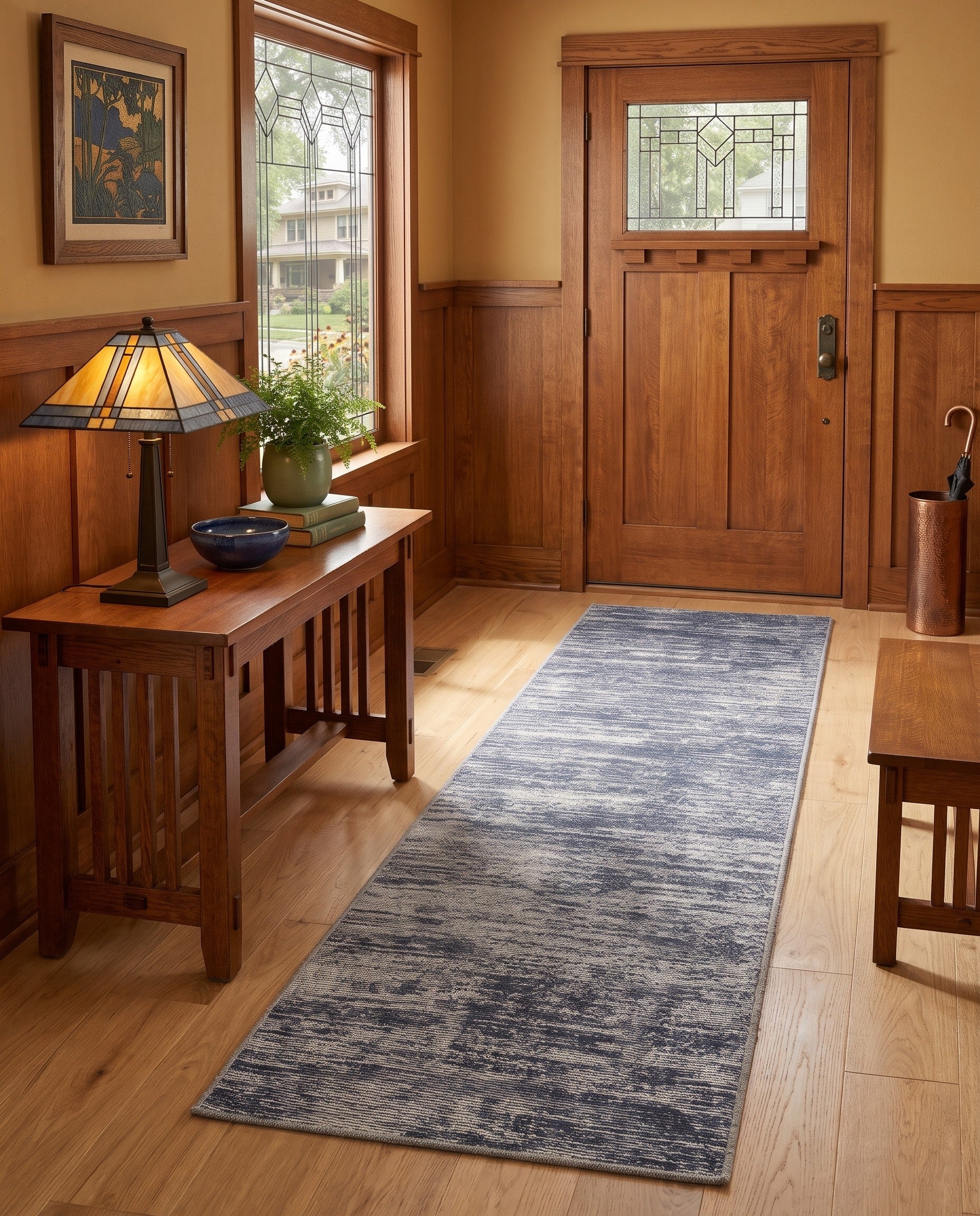 Gray Asha Runner Rug