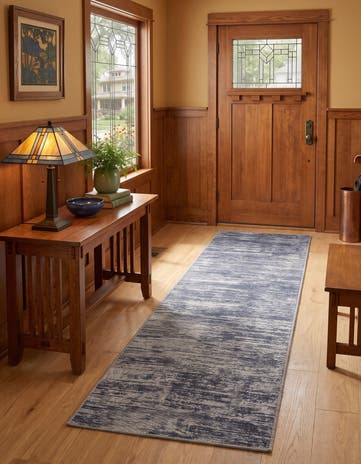 Gray Asha Runner Rug