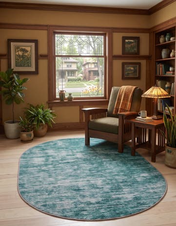3' 6 x 5' 6 Asha Oval Rug
