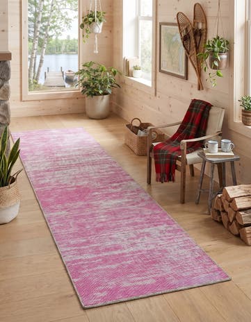 Pink Asha Runner Rug