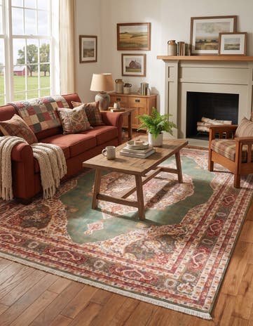 Green Santiago Rug