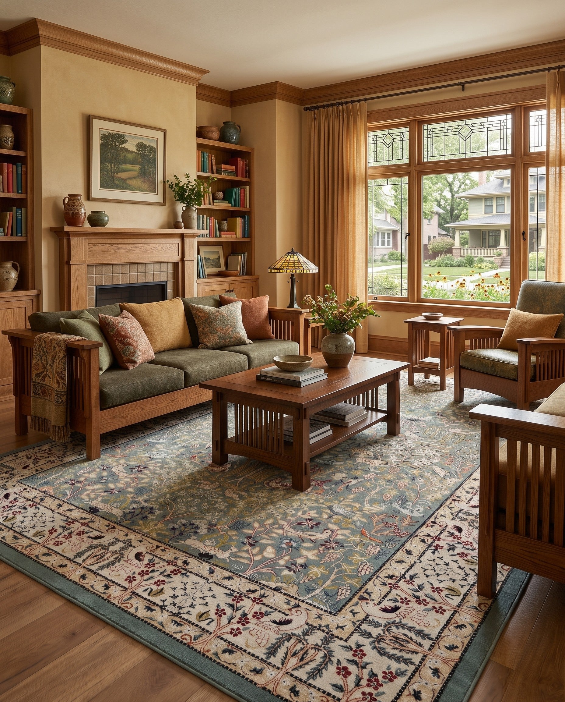 10' x 14' Nain Design Rug