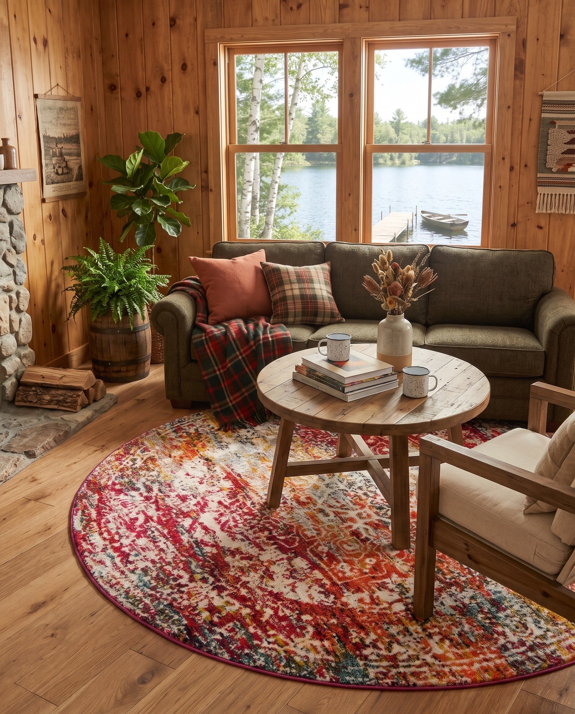 Arlington Round Rug