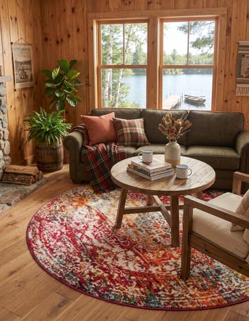 7' x 7' Arlington Round Rug