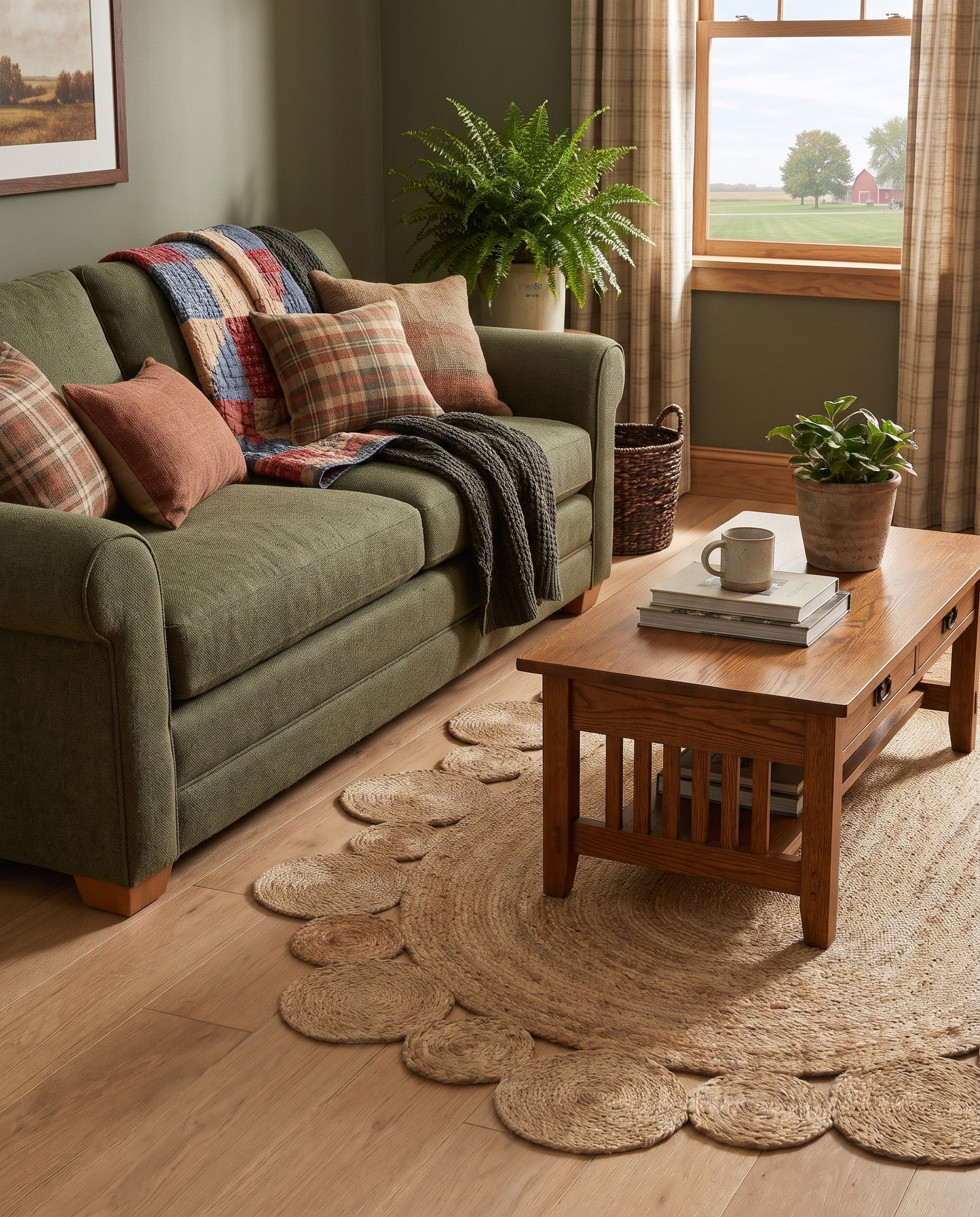5' 1 x 8' Handmade Braided Jute Solstice Oval Rug