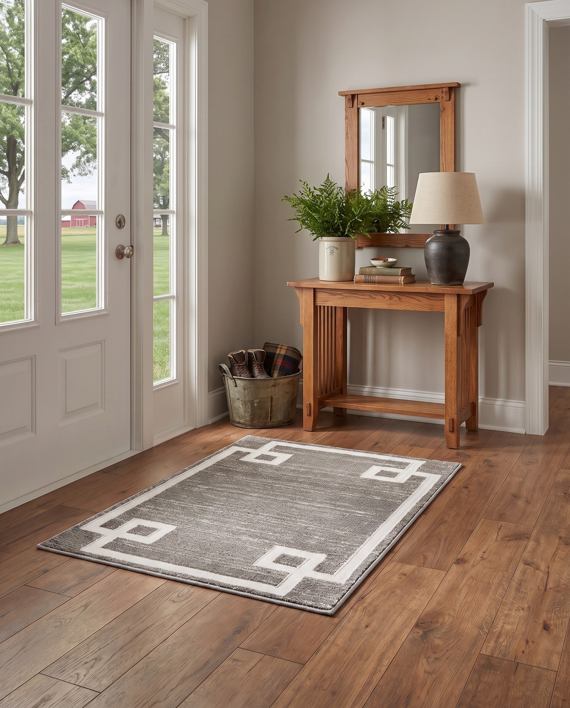 Jill Zarin Gray Uptown Lenox Hill Rug