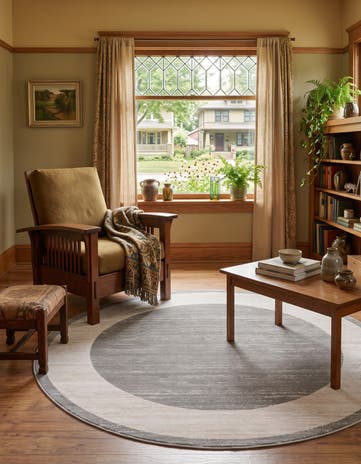Jill Zarin 5' 3 x 5' 3 Uptown Yorkville Round Rug