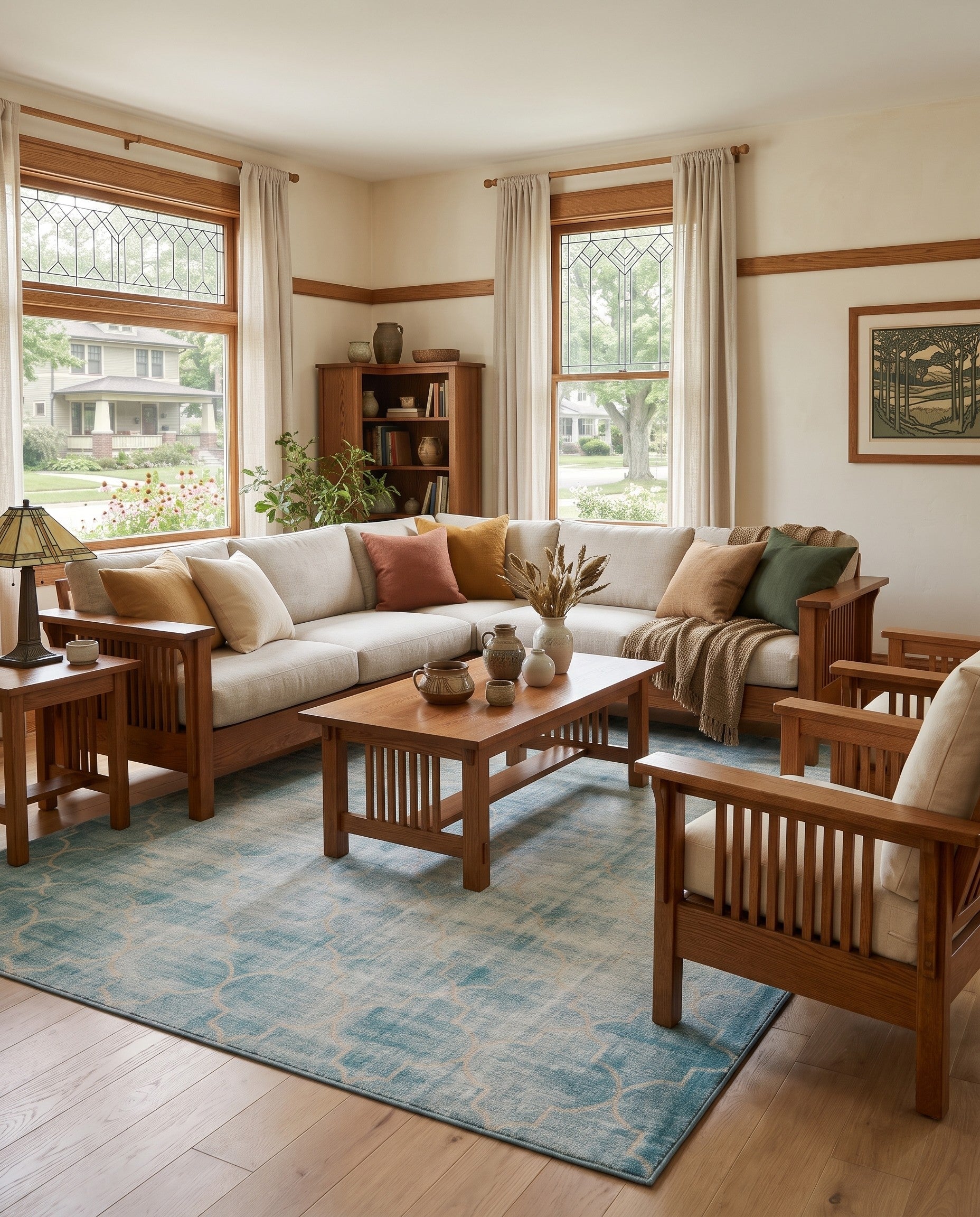 Jill Zarin Teal Uptown Lincoln Center Rug