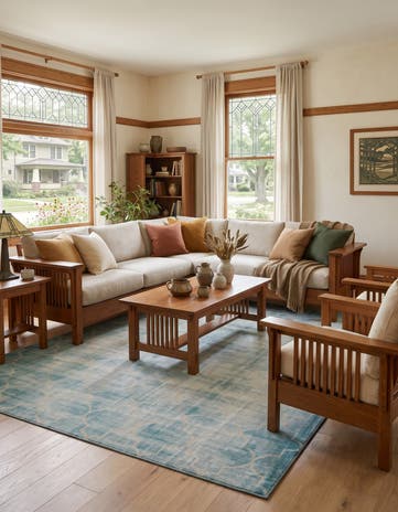 Jill Zarin Teal Uptown Lincoln Center Rug