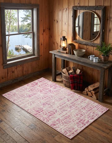 Jill Zarin Pink Uptown Fifth Avenue Rug