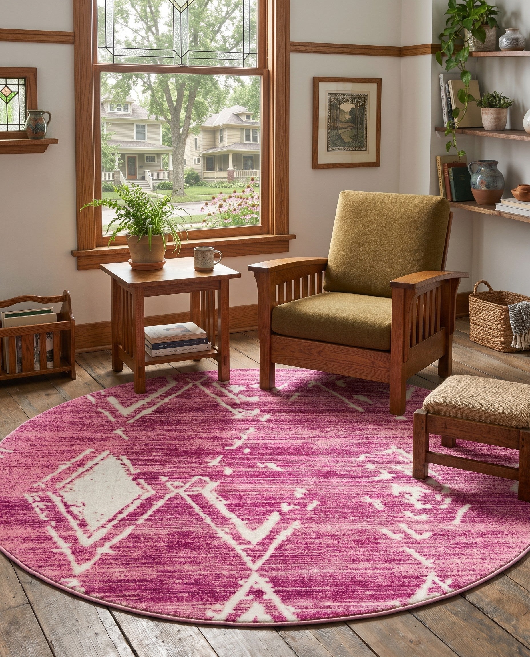 Jill Zarin 5' 3 x 5' 3 Uptown Carnegie Hill Round Rug