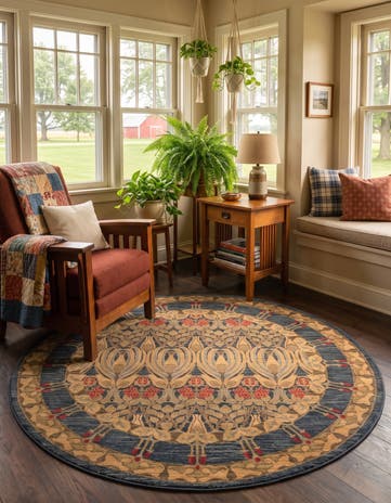 6' x 6' Chelsea Round Rug